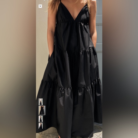 *NWOT* Paneled Midi Dress - Picture 2 of 7